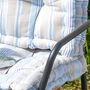 Extra Large Oxford Striped Garden Cushion, thumbnail 4 of 8