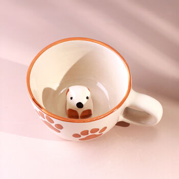 G Decor Handmade And Hand Painted Paw Print Doggy Mug Collection, 2 of 4