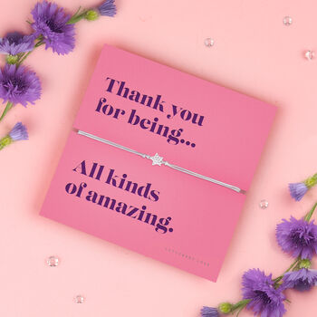 Thank You For Being You Bracelet, 2 of 7