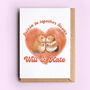 Personalised Guinea Pigs Valentine / Wedding Card, thumbnail 1 of 2