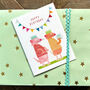 Happy Birthday Meerkat Mini Card, thumbnail 1 of 5