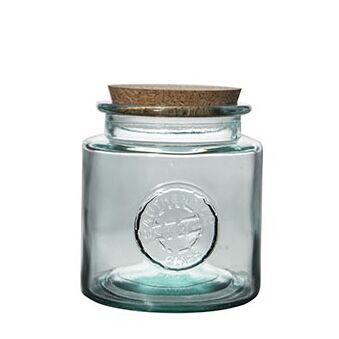 Recycled Glass Storage Jars | 'Authentic' Set X3, 2 of 3