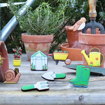 Hand Iced Garden Biscuit Tin, 2 of 3