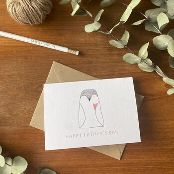 Penguin Happy Father's Day Card, 5 of 6