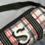 Eco Tartan Billow Bag Pillow Pannier, thumbnail 6 of 9