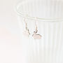 Silver Plated Bunny Earrings, thumbnail 2 of 5