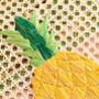 Pineapple Handwoven Placemat Set Of Four, thumbnail 4 of 5