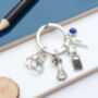 Police Officer Personalised Keyring New Officer, thumbnail 4 of 10