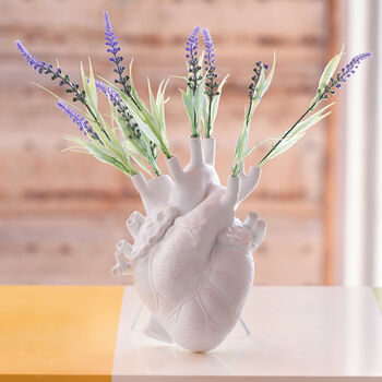 Porcelain Heart Vase, 3 of 3