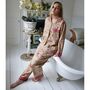 Yellow And Pink Carnation Cotton Pyjamas, thumbnail 6 of 7