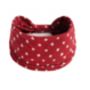 Polka Dot Extra Wide Yoga Headbands Chemo Headwear, thumbnail 4 of 6