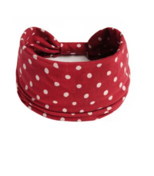 Polka Dot Extra Wide Yoga Headbands Chemo Headwear, 4 of 6