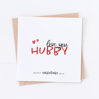 Love You Wifey Valentine's Day Card, 2 of 2