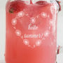Personalised Daisy Heart Handled Drinking Jar, thumbnail 3 of 5