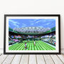 Wimbledon Tennis Illustration Art Print, thumbnail 1 of 3