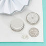 Personalised Luck And Love Silver Christening Keepsake, thumbnail 2 of 5