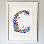 Personalised A To I Bright Wildlife Letter Print, thumbnail 11 of 12