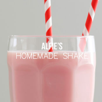 Personalised Milkshake Glass, 2 of 2