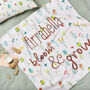 Personalised Floral Baby Blanket, thumbnail 1 of 3