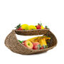 Two Tier Woven Fruit Basket, thumbnail 2 of 10