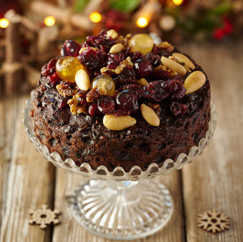 Jewel Topped Fruit Cake Six Inch Round, 3 of 3