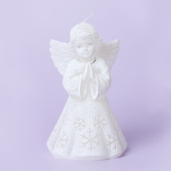 G Decor Blessing Christmas Angel Candle, 5 of 6