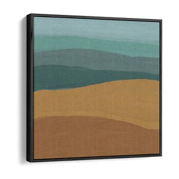 Coastal Sandy Beach Canvas Art Print, 4 of 4