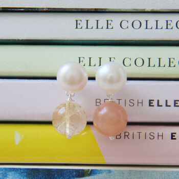 Pearl Drop Earrings, 9 of 11