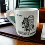 Sherlock Bones Dog Lover Bone China Mug, thumbnail 2 of 2