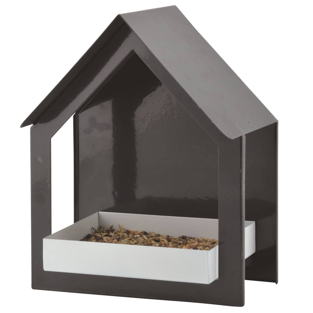 metal wall bird feeder by garden selections