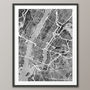 New York City Map Print, thumbnail 3 of 4
