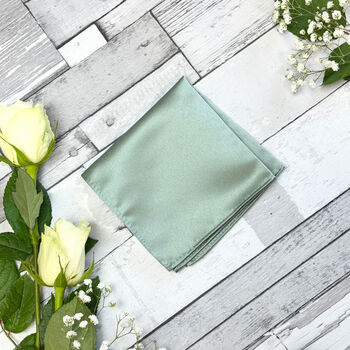 Sage Wedding Tie Set, 4 of 12