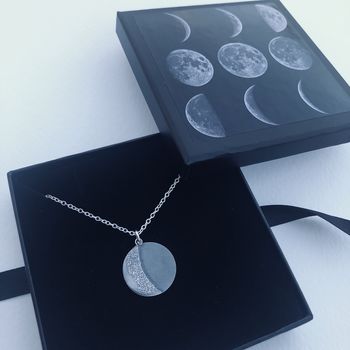 Personalised Moon Phase Necklace, 7 of 7