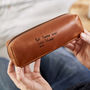 Teacher's Personalised 'Thank You' Leather Pencil Case, thumbnail 3 of 9