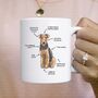 Funny Airedale Terrier Mug, Dog Owner Gift, thumbnail 1 of 4