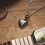 Monstera Leaf Charm Necklace Gift 925, thumbnail 3 of 7