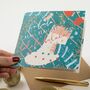 Assorted Pack Of Six Retro Christmas Cards, thumbnail 9 of 12