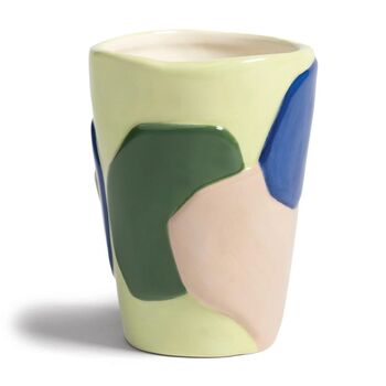 Imogen Colourful Abstract Coffee Mugs, 3 of 5