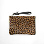 Cowhide Leather Clutch Bag, thumbnail 4 of 12