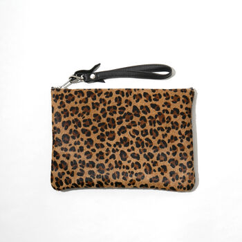 Cowhide Leather Clutch Bag, 4 of 12
