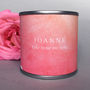 Personalised 'Me Time' Home Spa Soy Wax Scented Candle, thumbnail 3 of 7
