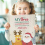 Personalised Christmas Rhymes Book For Children, thumbnail 1 of 9