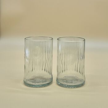 Set Of Two Campari Bottle Glasses, 5 of 11