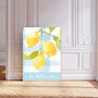 Lemon Italian Kitchen Art Print, thumbnail 1 of 3