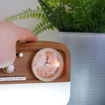 Calm Sleep Sounds Speaker And Bedside Light Alarm Clock, 3 of 7