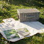 Personalised Family Folding Picnic Blanket, thumbnail 3 of 6