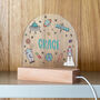 Personalised Space Night Light For Children, thumbnail 4 of 7