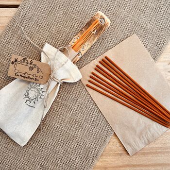 Golden Patchouli Hand Dipped Premium Long Incense Sticks, 2 of 7