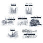 Personalised New York Foiled Travel Print Gift, thumbnail 4 of 4