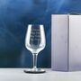 Personalised Crystal Thank You Wine Glass, thumbnail 2 of 9